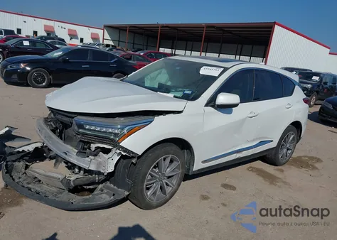 2021 Acura Rdx Technology Package z USA, uszkodzony, nr VIN 5J8TC2H54ML037879